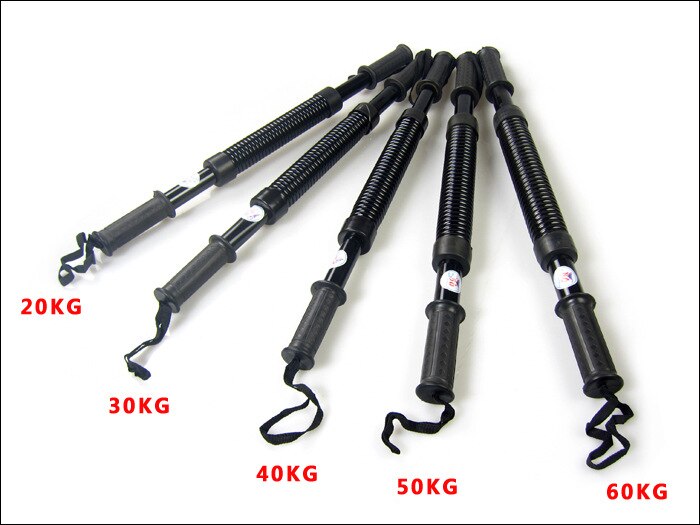 1pcs 50kg Spring Arm Strength Hand Gripper Arm Power Blaster Fitness Equipment Gym Expander Forearm Power Twister