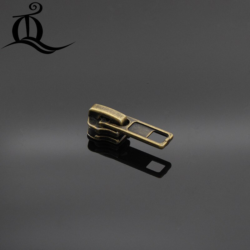 5# 10 stuks ritsmix metalen ritstrekkers ritskop voor metalen rits handtas/rugzak/kleding/naaigereedschap kleermaker xt