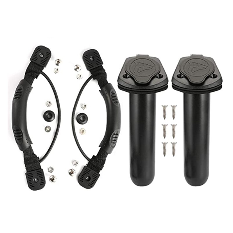 10 Stück Bootspad Ösen Edelstahl 316 - Kajak Deck Schlaufen 70mm