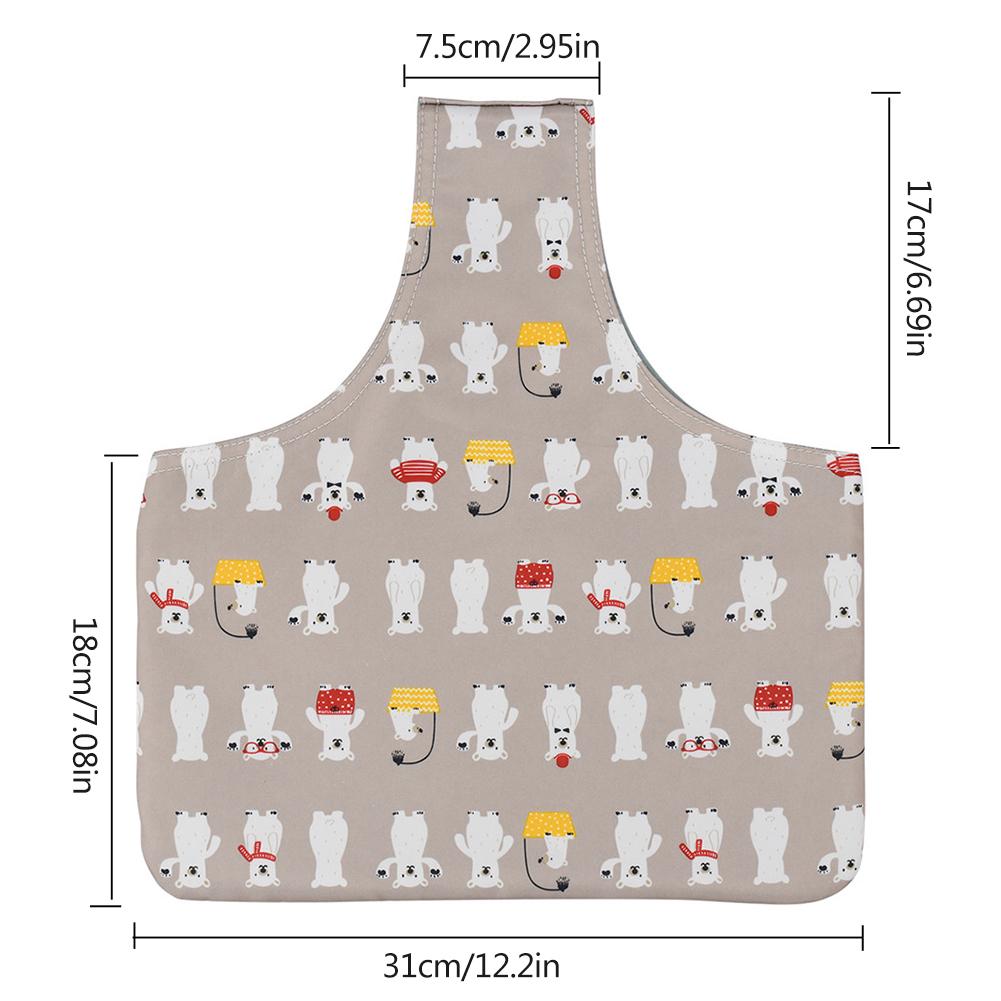 DIY Canvas Breien Wirwar Garen Opbergtas Tote Haken Benodigdheden Organisator Stevige Lichtgewicht Breien Gehaakte Tas 20E