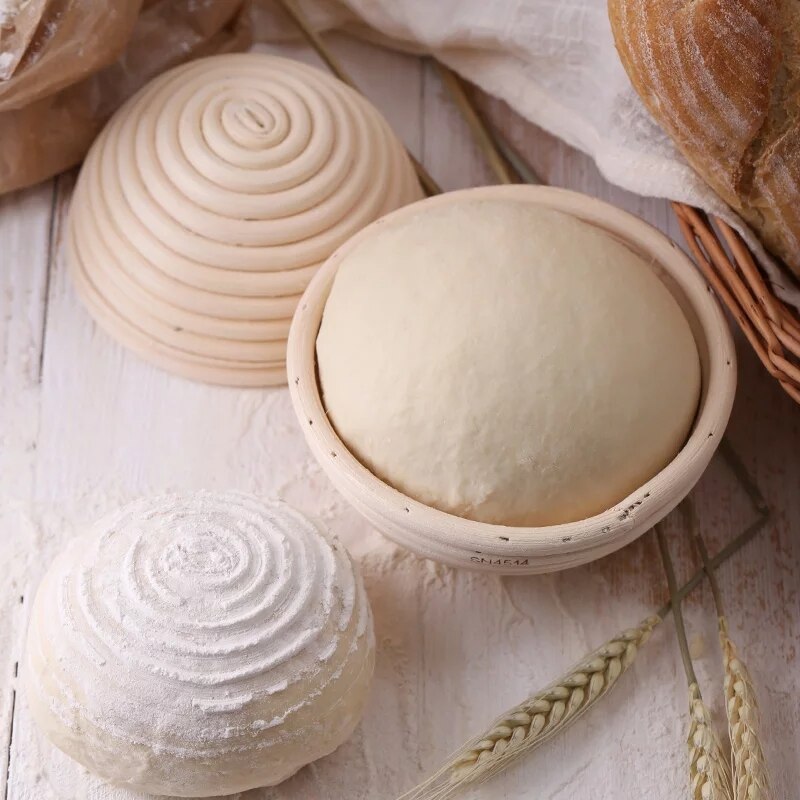 Various Shapes Fermentation Rattan Basket t Country Baguette Bread Mass Proof Tasting Baskets Banneton Brotform