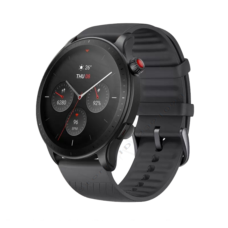 Silikoniranneke Amazfit GTR 4 - Vaihtourheiluranneke Huami Amazfit GTR 3/3 Pro Rannekoruun