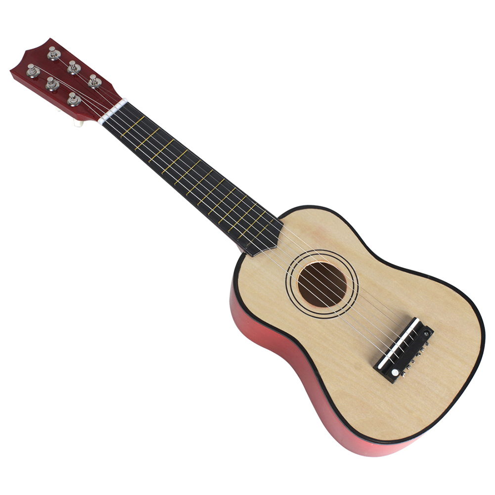 Portatile 21 pollici 6 corde ukulele mini chitarra strumento musicale regalo per bambini
