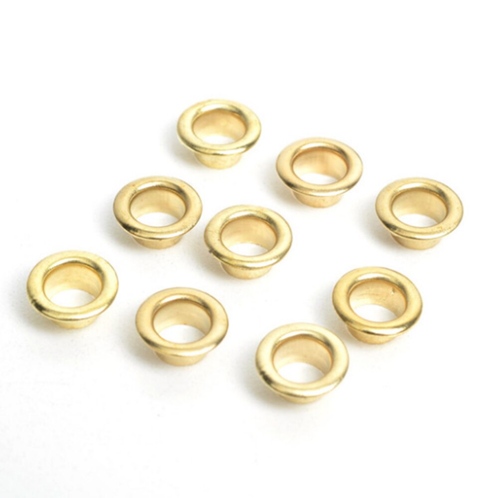 100x scrapbook metall öljetter scrapbooking diy utsmyckning plagg tyg läder