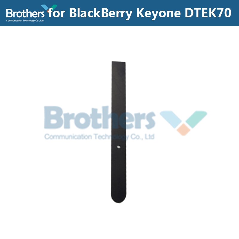 For BlackBerry KEYone DTEK70 DTEK 70 Back Cover Battery Door Housing Flake Top UP Bottom Cover BackCover Phone Replacement: Flake Black