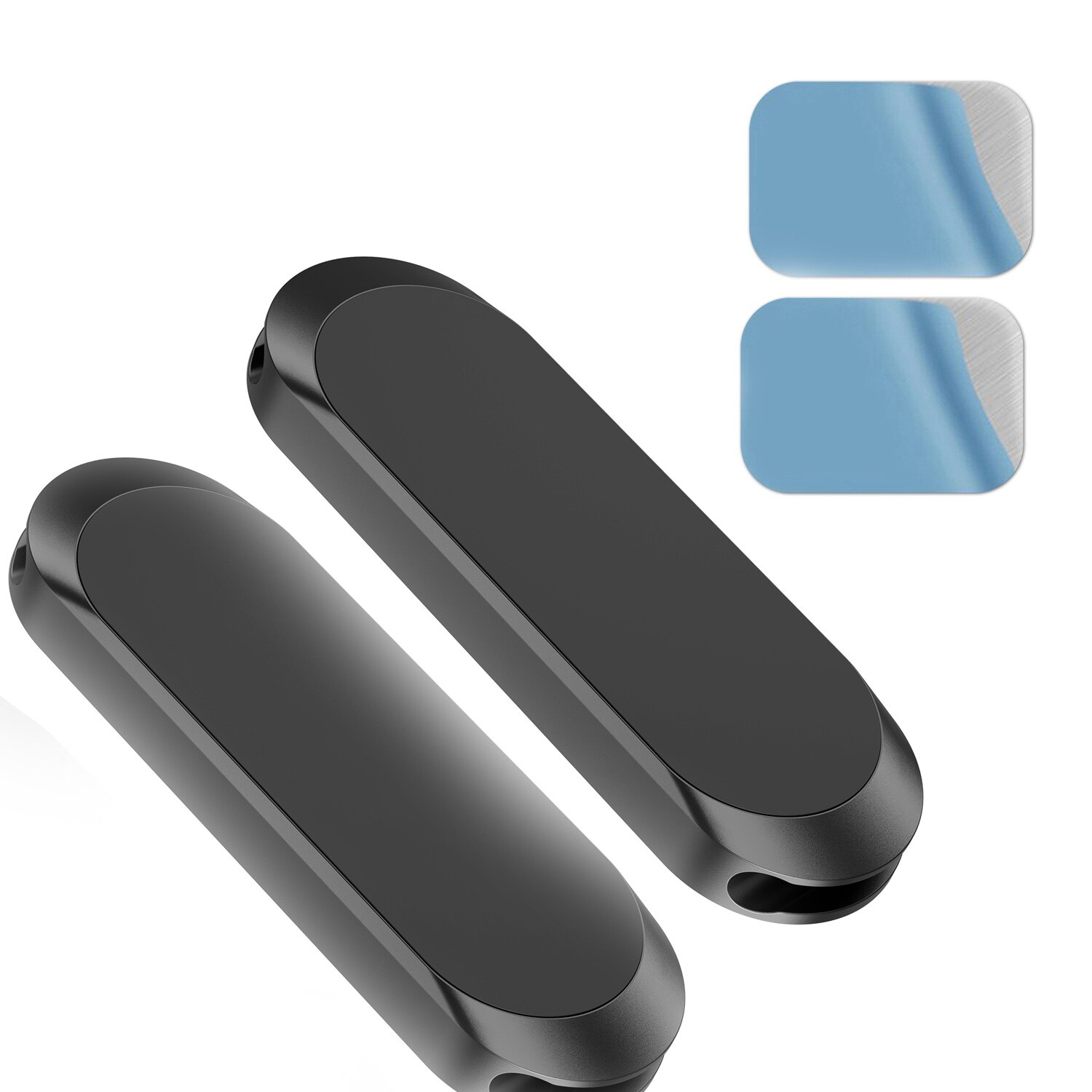 Gtwin magnetische auto telefoonhouder universele pasta houder standaard voor iphone 12 samsung xiaomi huawei telefoonstandaard autohouder dashboard: Zwart 2