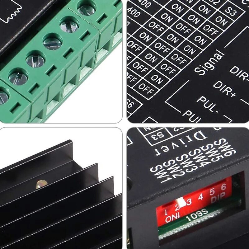TB6600 stepper motor driver Nema 23 Nema 34 42/57/86 Nema17 32 segments 4.0A 42VDC cnc Engraving machine
