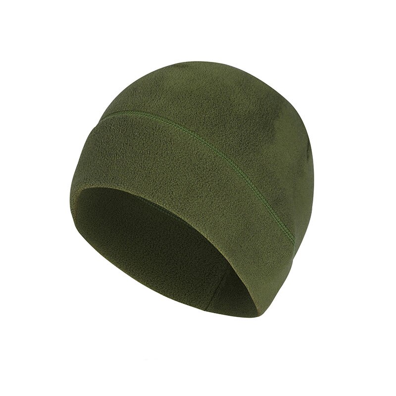 Skull Cap Helmet Liner for Men Warm Sweat Wicking Under Motorcycle Hard Hat Liners Cycling Beanie: Army Green