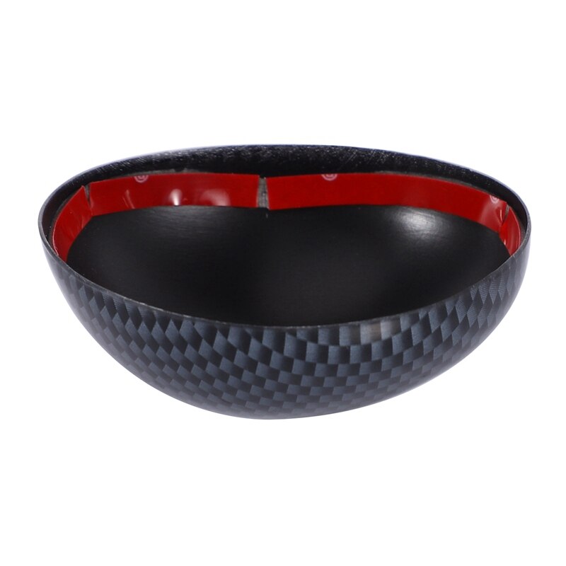 Abs koolstofvezel stijl a/t versnellingspookknop kopgreep autohoes trim geschikt voor civic 8th 2006