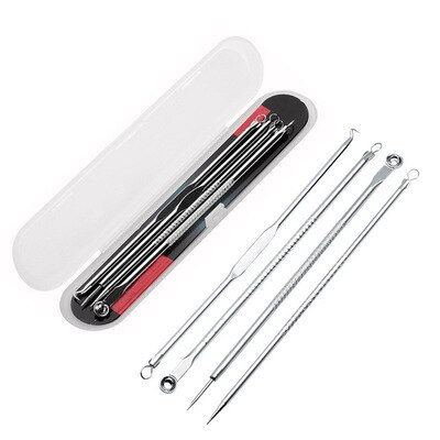 Ultrasonic Skin Scrubber Face Spatula Blackhead Remover Deep Facial Cleansing Skin Scraper Ultrasonic Cavitation Peeling: acne needle