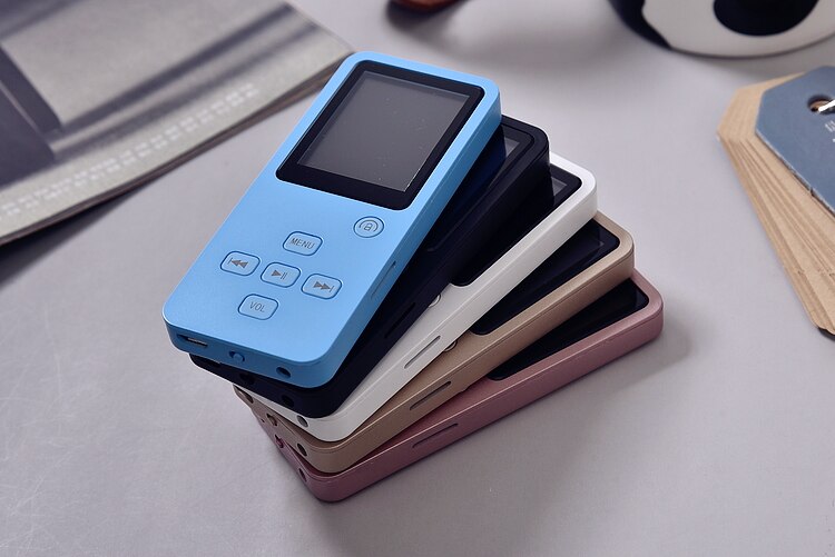 8 GB Bluetooth MP4 Player Unterstützung TF karte FM E-buch Pedo Meter Uhr Tragbare 1,8 ''Bildschirm Lautsprecher HiFi Sound MP3 Musik Player