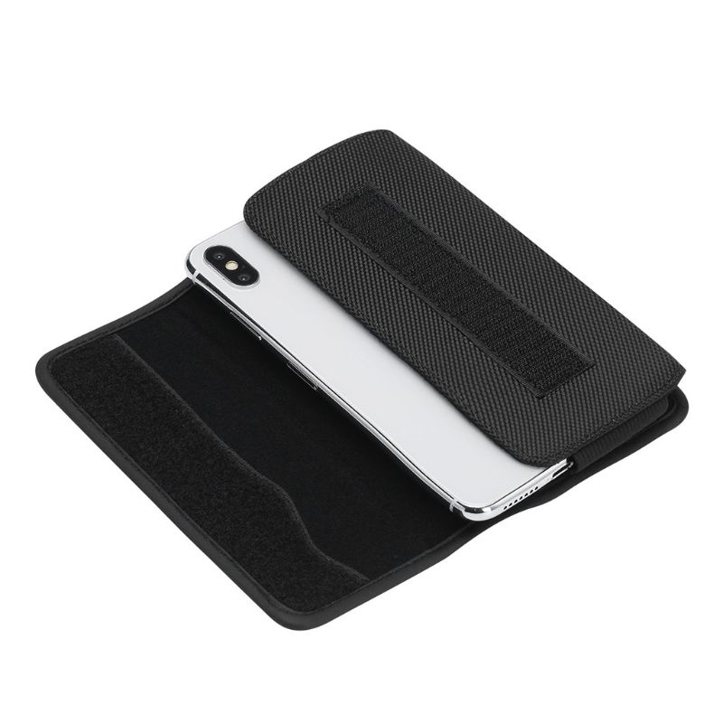 Passanti per cintura in Nylon orizzontale supporto per fondina per cellulare custodia per custodia custodia per uomo custodia per telefono custodia per cintura Clip per cintura