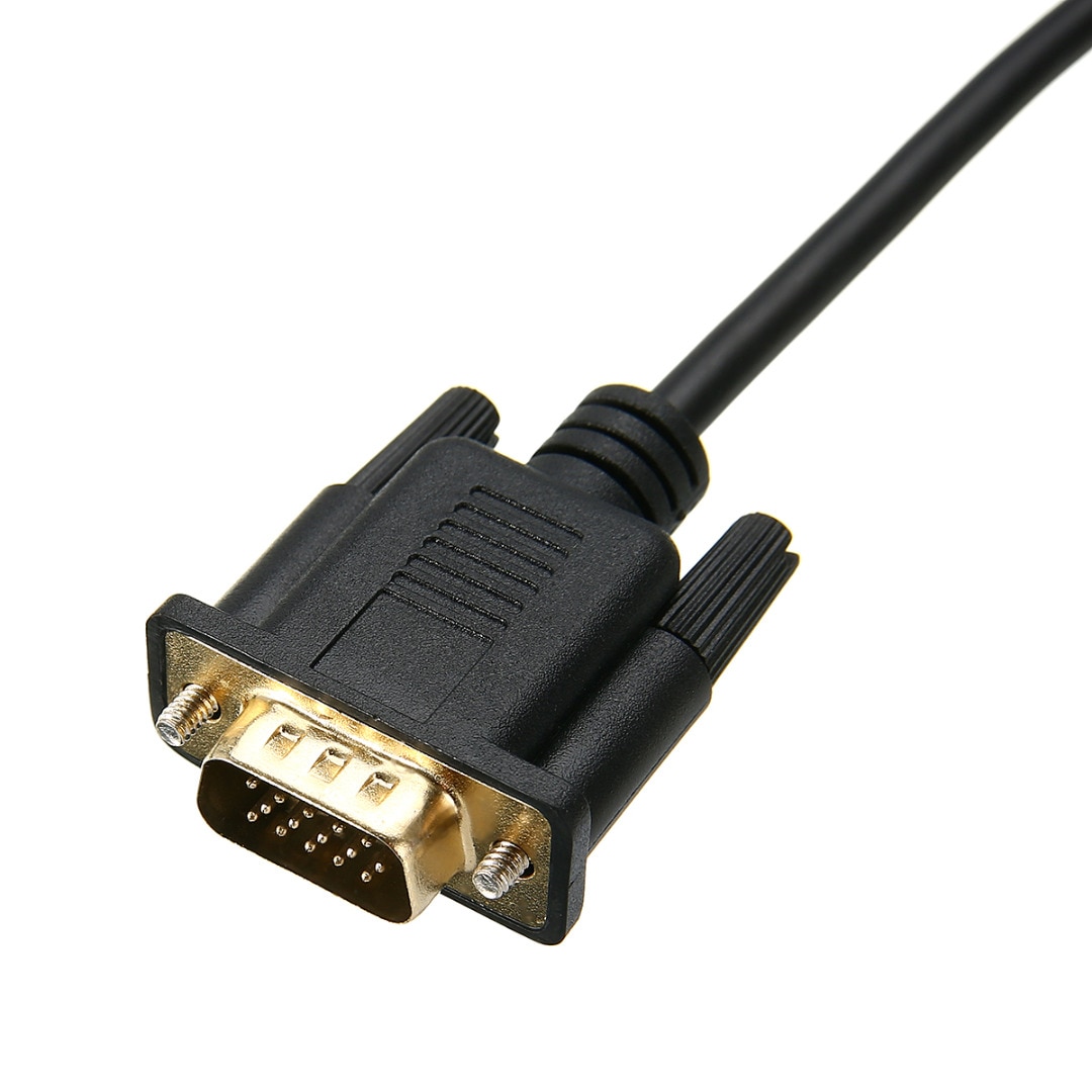 Mayitr 1.8M HDMI DP Male Naar VGA HD-15 Male Kabel 1080p Display Port naar VGA Converter adapter Voor PC Laptop