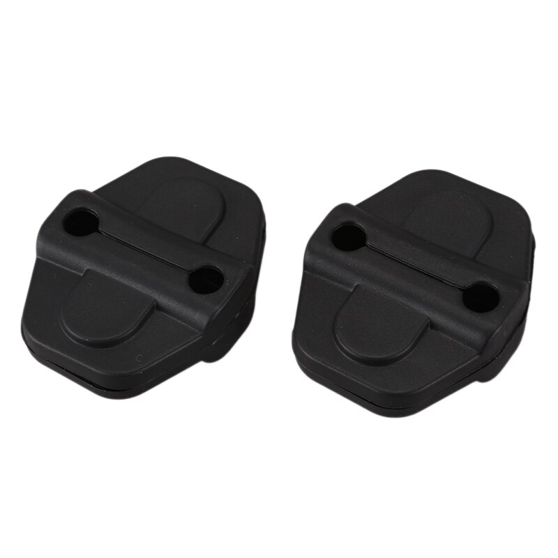 Decoración de cerradura de puerta para Jeep Wrangler Jl , cubierta de cerradura de puerta, pegatina, piezas de automóviles, accesorios, negro