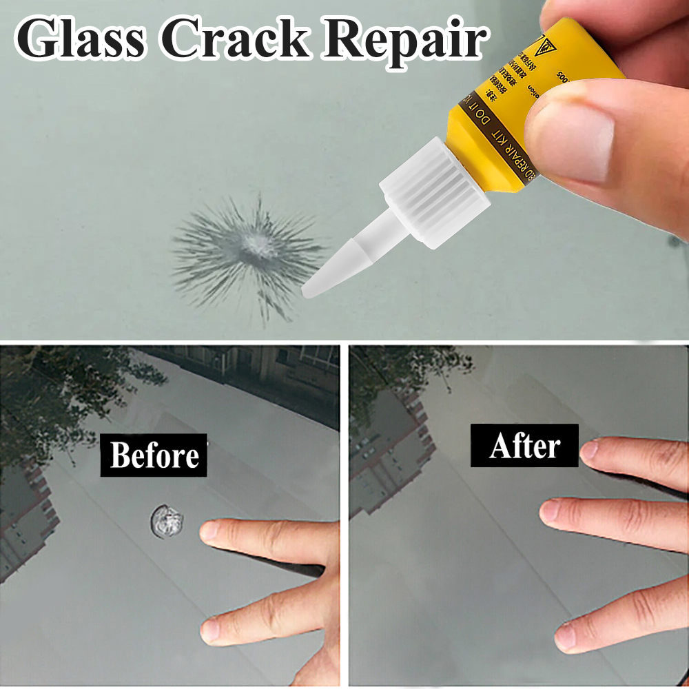 Autoglasreparatie Raamscheuren Gone Kit Verwijder krassen Auto Vrachtwagen Motorfietsen Gebroken reparatie Voorruit Crack Recovery Set