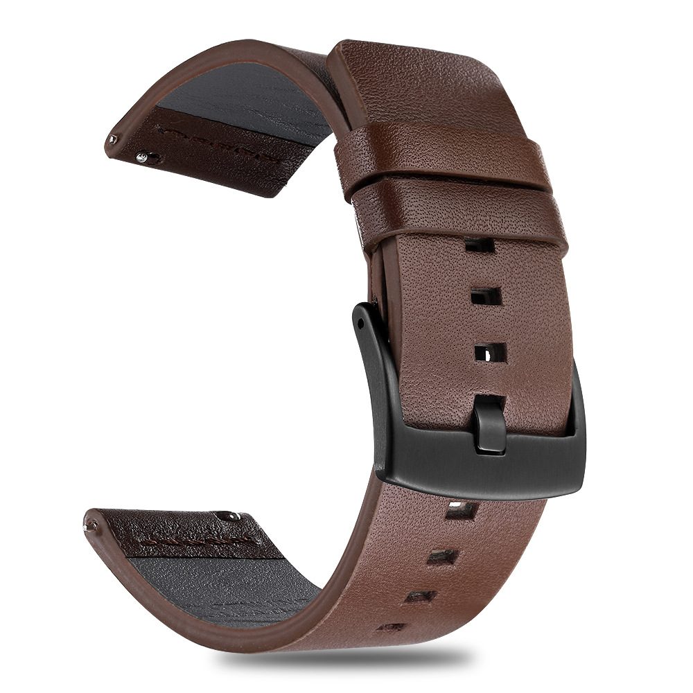 Lederen band voor OnePlus Watch 2/46 horlogeband voor OPPO Watch X/4 Pro vervangende armband voor Realme Watch 3 2 S Pro polsband