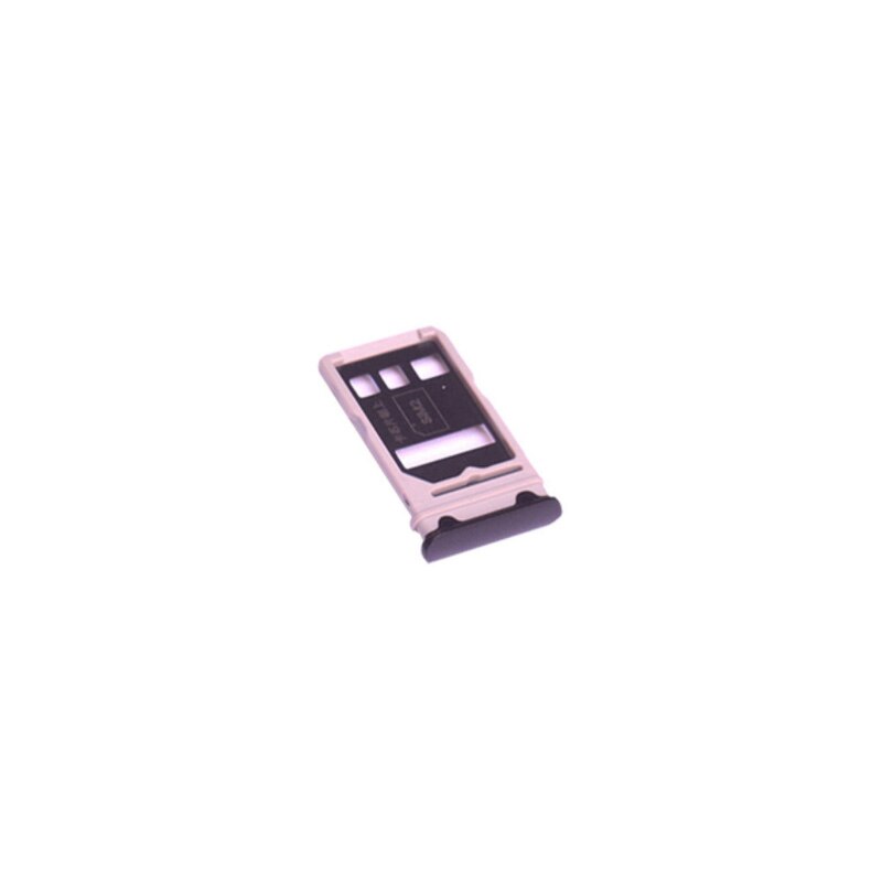 Bandeja de repuesto para tarjeta Sim Huawei Honor V30 Pro, soporte de ranura, adaptador de soporte de bandeja Sim, piezas de reparación: V30 Pro Black