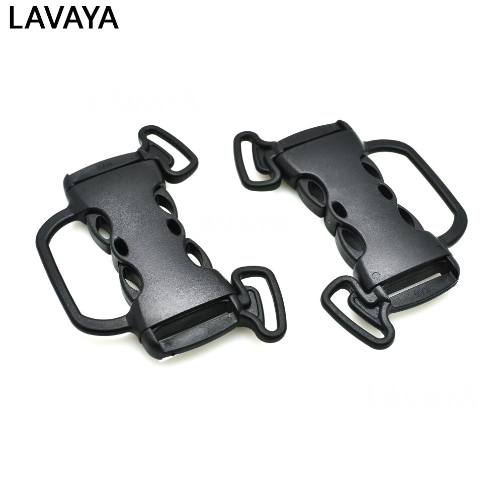 1pcs 25mm Webbing Bag Accessories Woven Tape Sewing Side Release Buckle Plastic for Backpack Straps