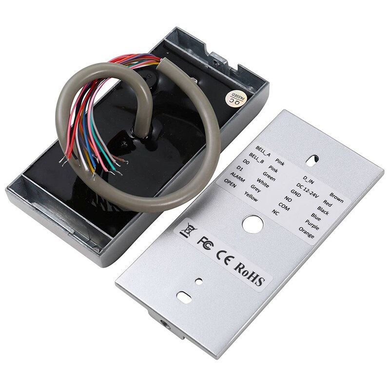 Id Waterproof Ip68 Metal Case Stand-Alone Access Control Keypad With Wiegand 26 Bit Interface For 125Khz Rfid Card