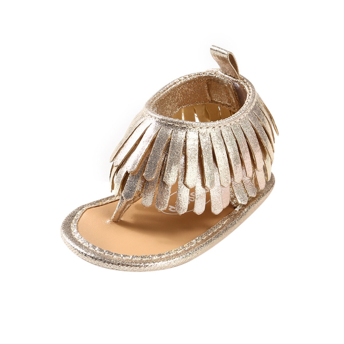 Babymeisjes sandalen met franjes, teenslippers, pasgeboren slippers, zomerschoenen met zachte zool voor peuters
