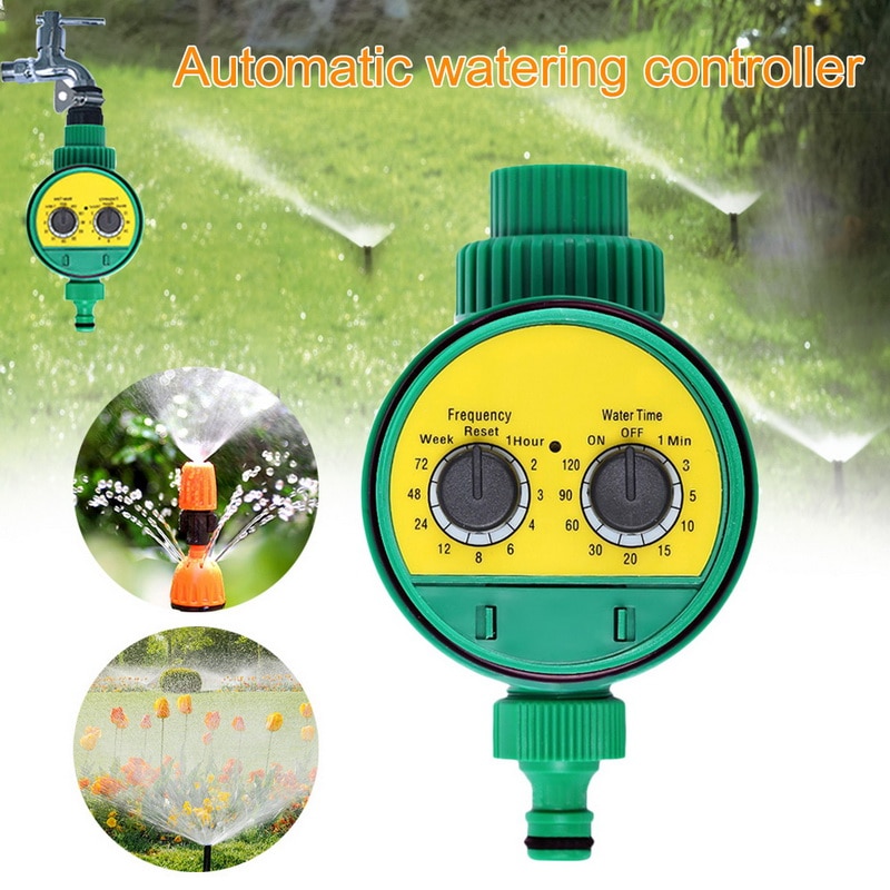 Minuterie d'arrosage à écran lcd, contrôleur d'irrigation intelligent et automatique, minuterie de robinet de tuyau, minuterie extérieure étanche, marche/arrêt automatique