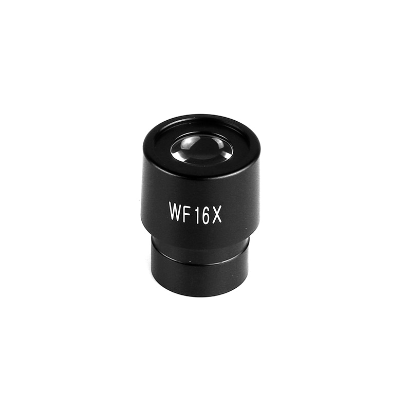 Microscope Eyepiece WF16X 14mm Wide Field of View For 23.2mm Mount Port Biological Microscope