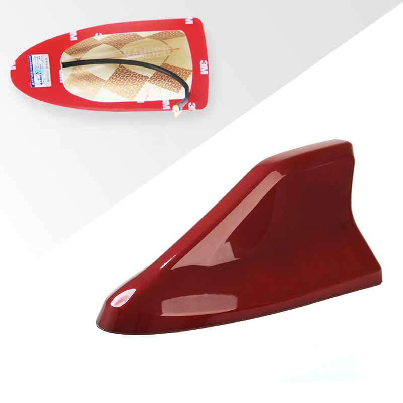 Ramble For Ford Focus 3 4, Focus-ST RS, Auto Parts Accessories, Vehicle Audio Antennas, Shark Fin Radio Aerails: Dark Red Advanced
