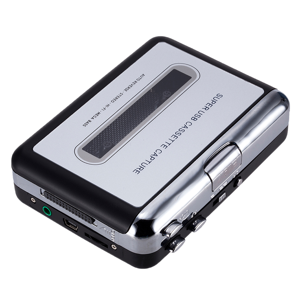 Cassette Player to MP3 Converter CD Music/Walkman Tapes Recorder for PC