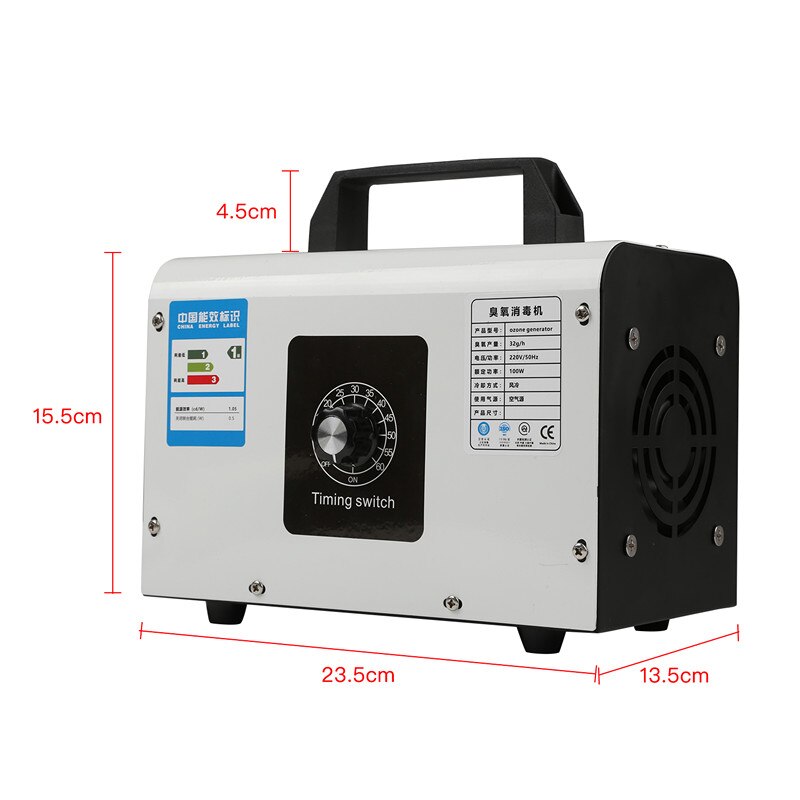 Ozon Generator Haushalt 220/110V 48/32 gr/std Luftreiniger Ozonizador Maschine O3 Ozono Generator Deodorant Desinfektion ausrüstung