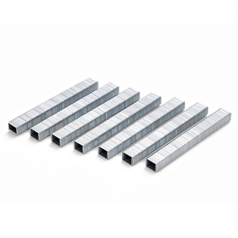 1000 stk/pakke 1008j dørformede stifter 11.3*1.2mm spiker for stiftepistol 3- i -1 stiftemaskin tilbehør snekkerverktøy