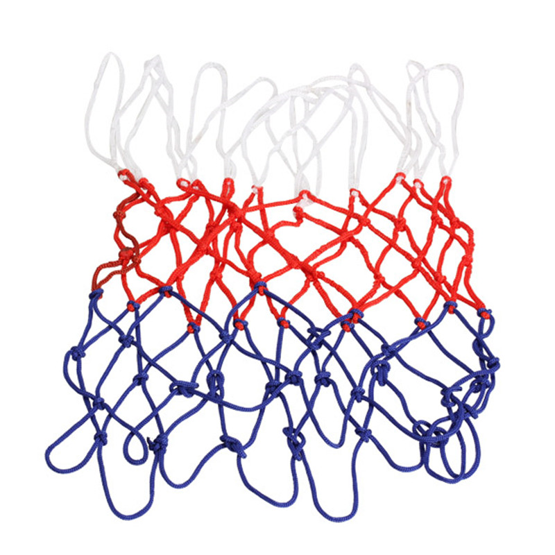Uniwersalny 3mm wątek obręcz robić koszykówki siatka netto 12 pętli nylonowa nić obręcz robić koszykówki siatka netto sport i rozrywka Accessaries