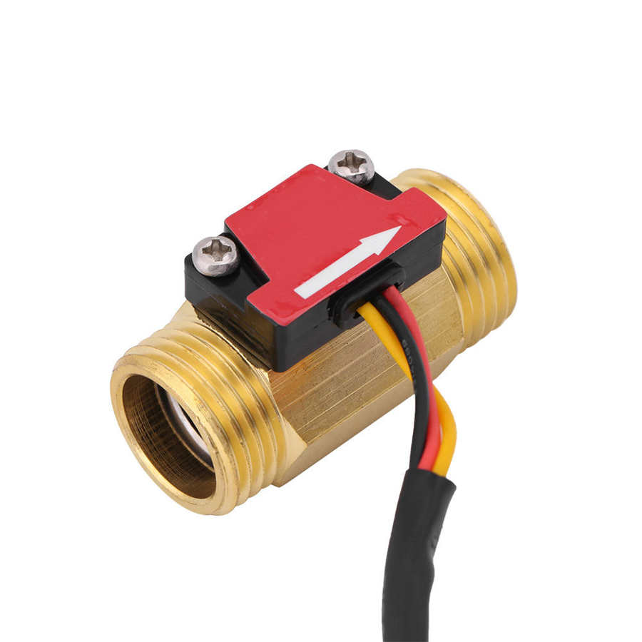1pc Level Sensor Magnetic Durable 1 TO 25L/min Water Flow Sensor Switch G1/2 Thread Flow Sensor Flow Switch Magnetic