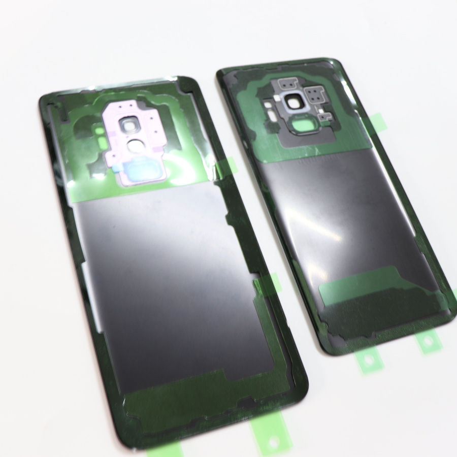 Samsung Della Copertura Posteriore Della Batteria per Samsung Galaxy S9 Più S9 + G965 SM-G965F G965FD S9 G960 SM-G960F G960FD Posteriore Posteriore cassa di Vetro