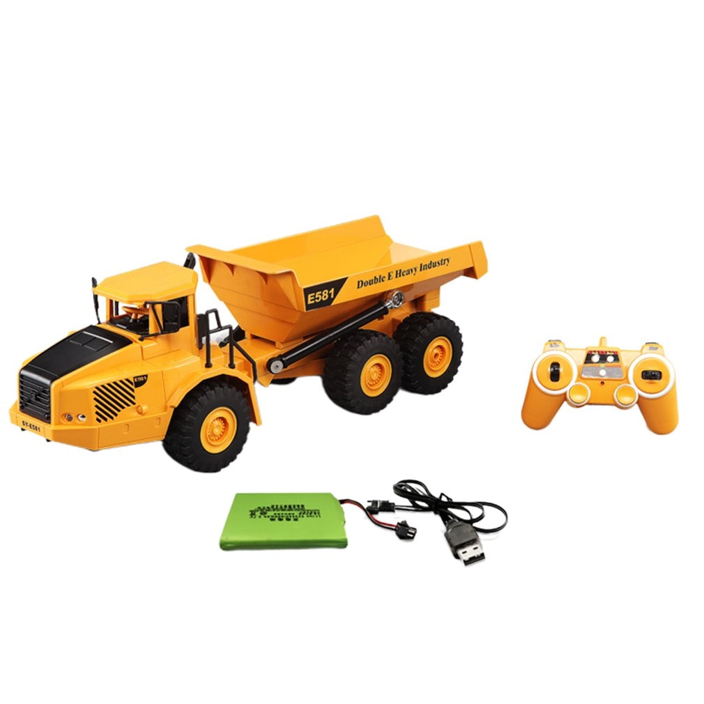 RC Dump Truck Model 2.4Ghz Remote Control Dumper Toy RC Engineering