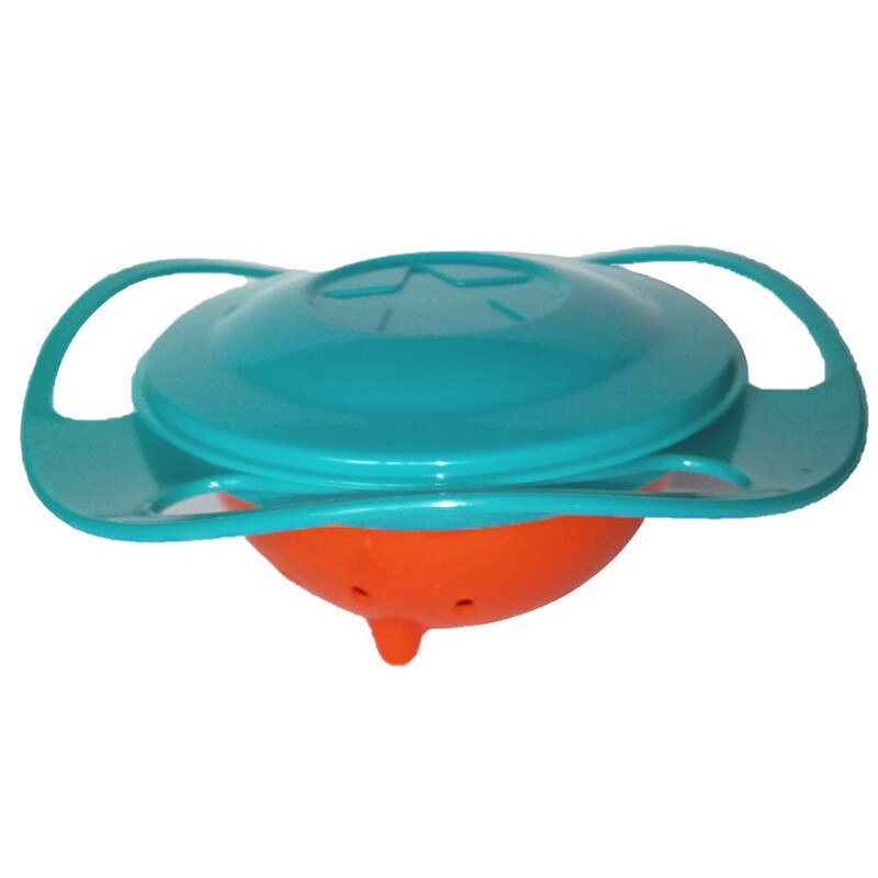 Bol gyroscopique universel pour enfants, pratique, équilibre rotatif, nouveauté parapluie 360 rotatif, vaisselle d'alimentation solide