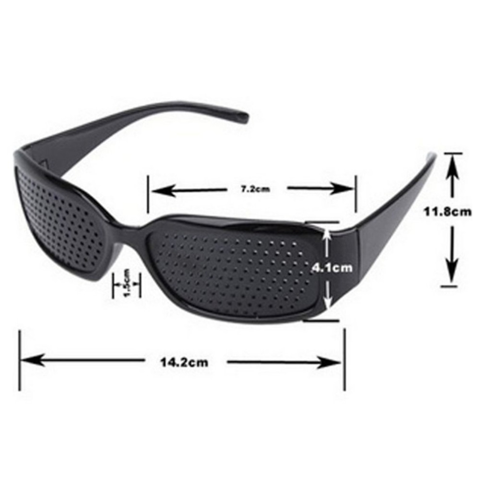 Vision Care Pin hole Eye Exercise Eyeglasses Glasses Eyesight