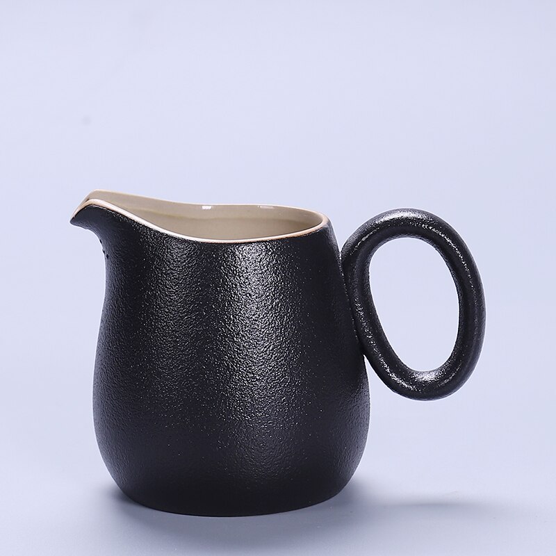 Muxianju, jarras de té de cerámica chinas, accesorios de té chahai gongdaobei kung fu: A 250ml