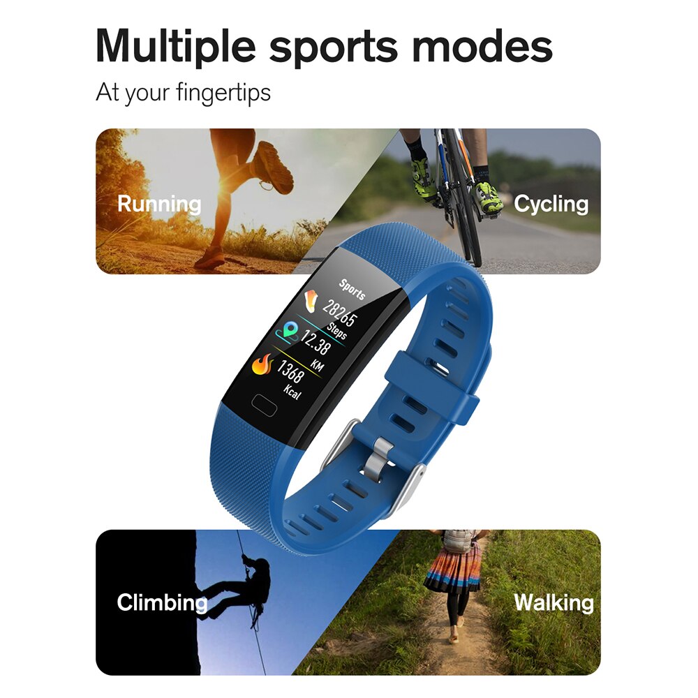 Colmi fitness tracker, hr-activiteitstracker, hartslagmeter,  ip67 waterdichte smartband, stappenteller, slaapmonitor voor kinderen en mannen.