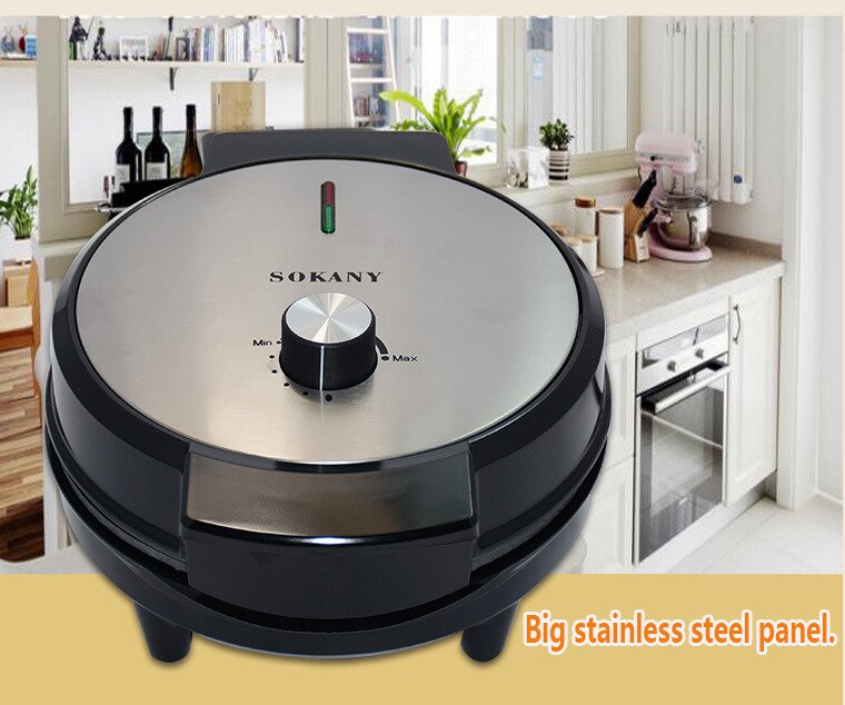 Electric Waffles Maker Iron Sandwich Maker Machine Bubble Egg Cake Oven Breakfast Waffle Machine 220V