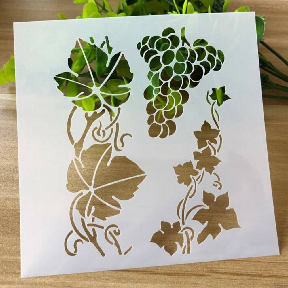 Conjunto de 9 plantillas para álbum de recortes reutilizables, plantillas para álbum de recortes, plantillas en relieve fáciles de operar, duraderas, PM0094