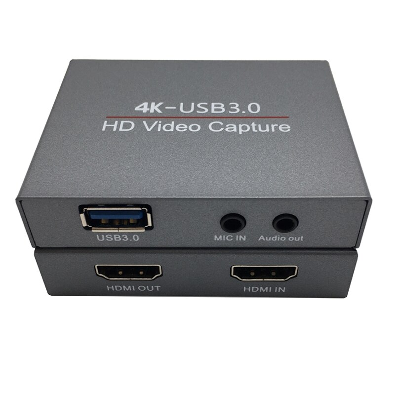 USB3.0 HDMI HD Video Capture Card OBS Recorder Supports 4K Input/Output 1080P Recording: Default Title