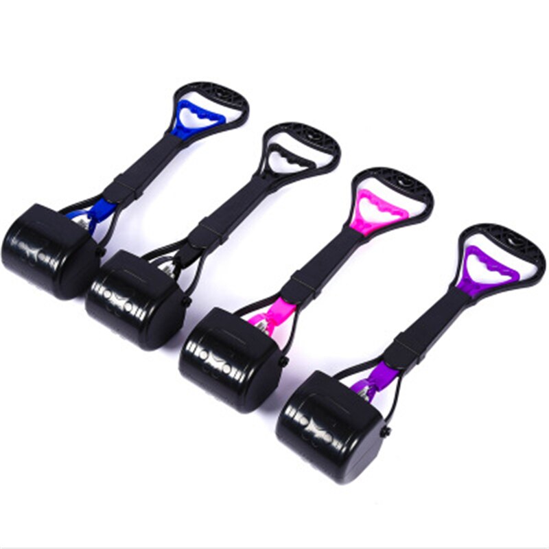 Pet Pooper Scooper Long Handle Dog Poop Scooper Jaw Poop Scoop Shovel Pickup Animal Waste Picker Pet Outdoor Cleaning Tools