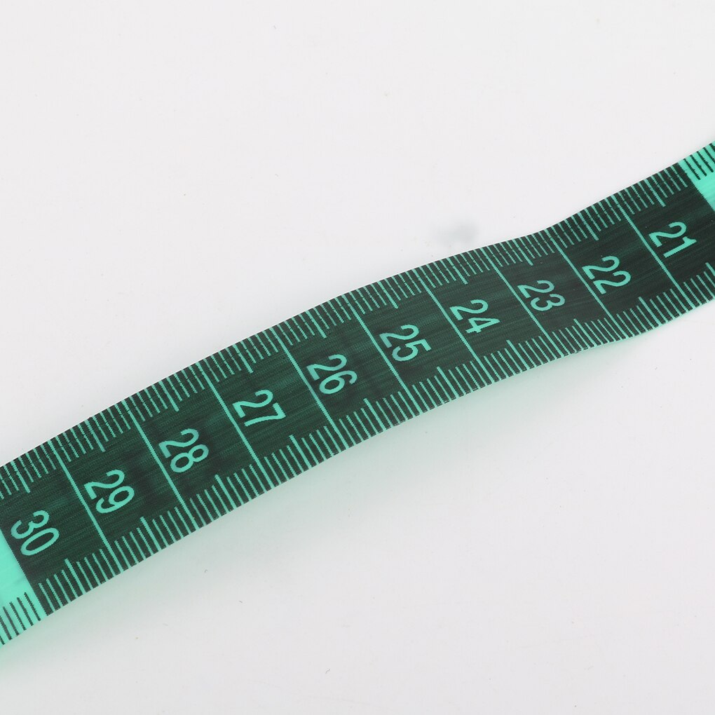 Regla de medición corporal de 150cm/60 ", cinta métrica de costura a medida, medidor de centímetro, cinta métrica de costura suave, Color aleatorio