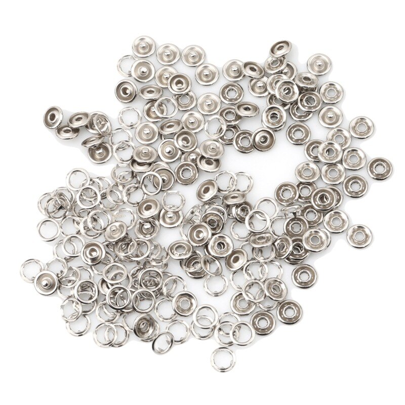 Plastic Resin Snap Button Press U Shape Fastener Snap Pliers Stud Cloth Button Press Machine Sewing Tool: 50pcs