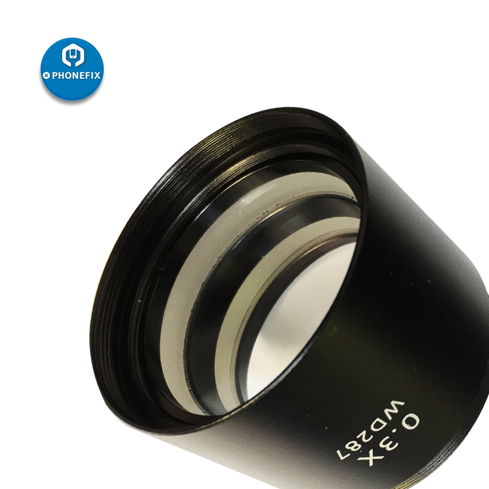 2.0x Stereo Microscope Auxiliary Lens 2.0X Barlow Lens For Stereo ...