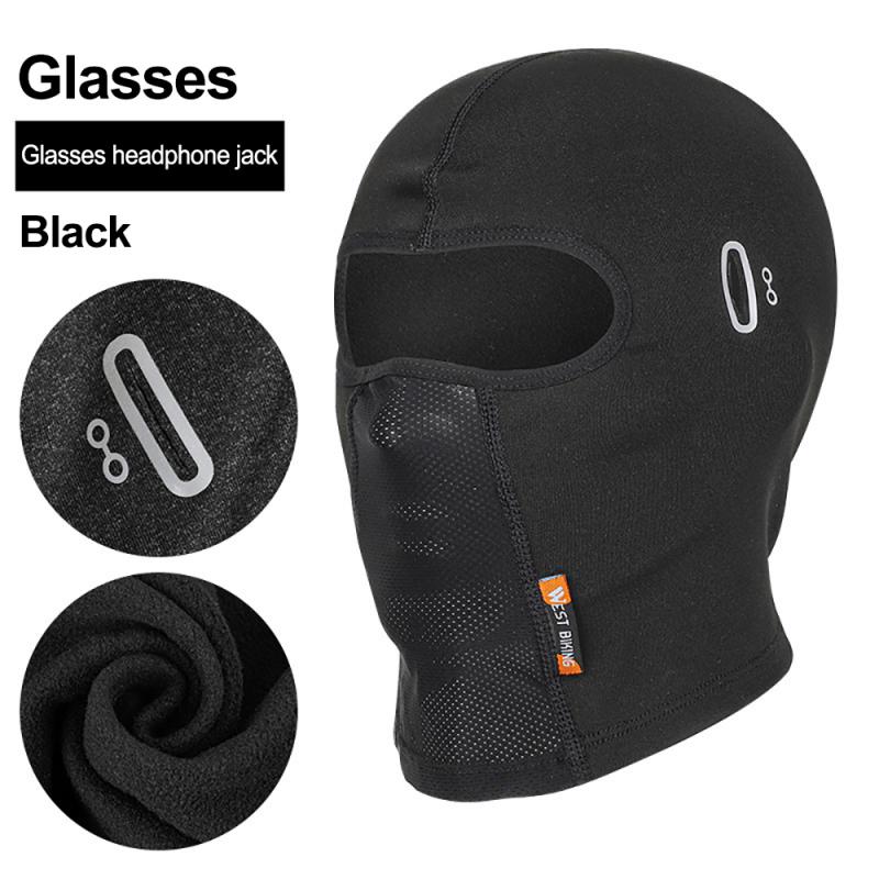 Zimowa maska motocyklowa maska na twarz typu kominiarka wiatroszczelna wysoka przepuszczalność alpinizm narciarski polarny motocyklowe nakrycia głowy: 03