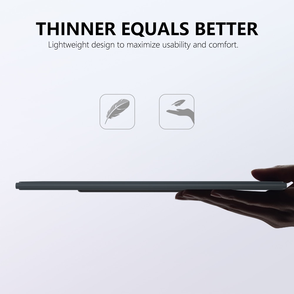 Etui til alle samsung galaxy tab  s7 plus 12.4 in tablet (sm -t970/t975/t976), stærk magnetisk tredobbelt stativ cover cover til  s7p