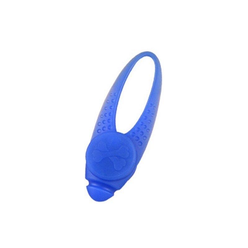 1 Uds mascotas colgante Led intermitente de seguridad de luz Led parpadeantes Collar COLGANTE para mascotas Collar mascota perro . Exclusivo. 20D1: Azul