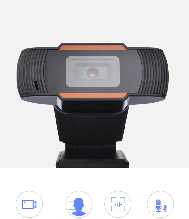 1080P Webcam USB Computer Network Live Camera Network Camera Auto Focusing 45 Degrees Rotatable With Mic Web camera For Laptop