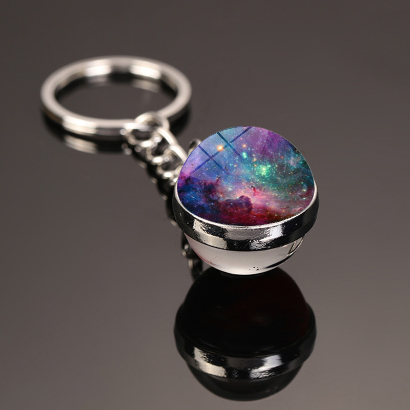 Keychain Charms Universe Galaxy Nebula – Grandado